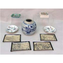 A MISCELLANEOUS GROUP OF TABLE ARTICLES