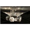 Image 3 : A STEUBEN COLORLESS GLASS FOOTED BOWL
