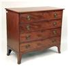 Image 1 : A SHERATON-STYLE CHEST OF DRAWERS
