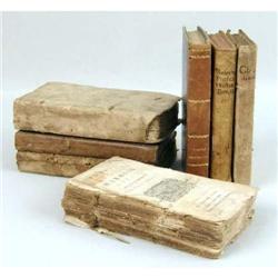 A GROUP OF SEVEN EARLY BOOKS