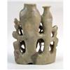 Image 3 : A CARVED HARDSTONE VASE