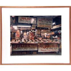 A FRAMED COLOR PHOTOGRAPH