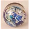 Image 3 : A GROUP OF THREE COLORLESS AND IRIDESCENT PAPERWEIGHTS