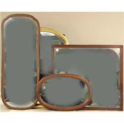 A GROUP OF FOUR ASSORTED MIRRORS