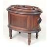 Image 1 : A VICTORIAN FIGURED WALNUT CELLARETTE