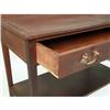 Image 4 : A FEDERAL-STYLE INLAID MAHOGANY ONE-DRAWER SERVING TABLE