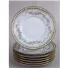 Image 4 : FIVE LIMOGES PARCEL-GILT DECORATED PORCELAIN LUNCH PLATES