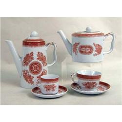 A COPELAND SPODE PORCELAIN TEA SERVICE