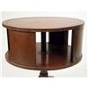 Image 4 : A REGENCY-STYLE LEATHER-INSET MAHOGANY DRUM TABLE