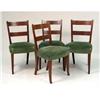 Image 1 : FIVE MATCHING SABRE LEG SIDE CHAIRS