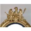 Image 2 : A CLASSICAL-STYLE EAGLE-DECORATED GILTWOOD CONVEX MIRROR