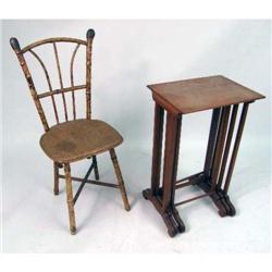 THREE CONTEMPORARY NESTING TABLES