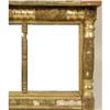 Image 2 : A GILDED AND GOLD-PAINTED HORIZONTAL TRIPARTATE PIER MIRROR