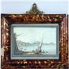 Image 7 : A SET OF FOUR NEAPOLITAN SCHOOL FRAMED WATERCOLORS