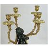 Image 6 : A PAIR OF GILT-BRONZE AND EBONIZED CLASSICAL-THEMED CANDELABRA