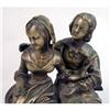 Image 2 : A MOVEABLE GILT-BRONZE SCULPTURE OF A WELL-DRESSED YOUNG COUPLE