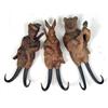 Image 2 : THREE VINTAGE BLACK FOREST CARVED WOODEN WALL HANGERS