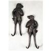 Image 5 : THREE VINTAGE BLACK FOREST CARVED WOODEN WALL HANGERS