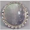 Image 3 : A ROUND STERLING SILVER TRAY