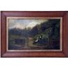 Image 1 : A FRAMED OIL ON CANVAS