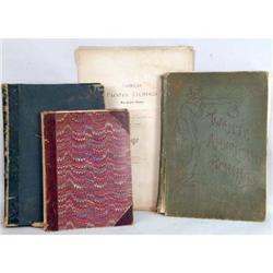 FOUR 19TH CENTURY ART BOOKS