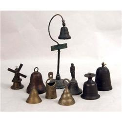 TWO CALIFORNIA MISSION BELLS