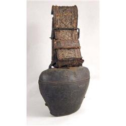 A MASSIVE SWISS "HOCH ALM" COW BELL