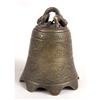 Image 5 : A SMALL CAST-BRONZE ECCLESIASTICAL CARILLON BELL