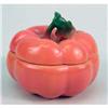 Image 5 : A ROYAL BAYREUTH PORCELAIN TOMATO-FORM COVERED JAR