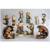 Image 1 : A GROUP OF TEN HUMMEL FIGURINES