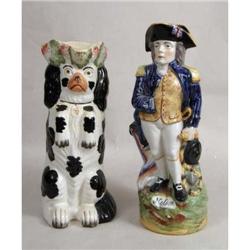 TWO STAFFORDSHIRE PIECES