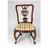 Image 4 : A MAHOGANY CHIPPENDALE SIDE CHAIR