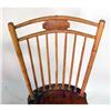 Image 6 : A GROUP OF FIVE AMERICAN COUNTRY SPINDLE BACK CHAIRS