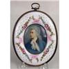 Image 4 : A PAIR OF HAND-PAINTED PORCELAIN KPM CIRCULAR PORTRAIT PLAQUES