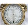 Image 4 : A LOUIS XVI STYLE CARVED GILT WOOD CIRCULAR WALL MOUNTED DIAL BAROMETER