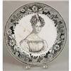 Image 2 : A SET OF NINE FRENCH FAIENCE DESSERT PLATES