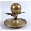 Image 3 : A BRASS INKWELL