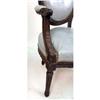 Image 4 : A PAIR OF LOUIS XVI STYLE WALNUT CARVED ARMCHAIRS