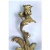 Image 3 : A PAIR OF LOUIS XV STYLE GILT METAL THREE- LIGHT WALL SCONCES