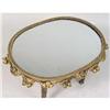 Image 4 : A LOUIS XVI STYLE GILT METAL OVAL GLASS TOP LOW TABLE