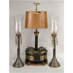 A MINIATURE CHILD`S STOVE