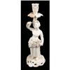 Image 5 : A SET OF FOUR FRENCH PORCELAIN CANDLESTICK FIGURALS