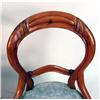 Image 5 : FOUR VICTORIAN WALNUT AND MAHOGANY SIDE CHAIRS