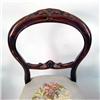 Image 7 : FOUR VICTORIAN WALNUT AND MAHOGANY SIDE CHAIRS