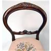Image 9 : FOUR VICTORIAN WALNUT AND MAHOGANY SIDE CHAIRS