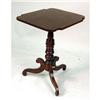 Image 6 : A VICTORIAN MAHOGANY TILT TOP TRIPOD STAND