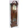 Image 1 : A GEORGIAN STYLE MAHOGANY TALL CASE CLOCK