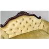 Image 3 : A DIMINUTIVE VICTORIAN CARVED MAHOGANY UPHOLSTERED LOVESEAT