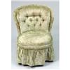 Image 6 : A DIMINUTIVE VICTORIAN CARVED MAHOGANY UPHOLSTERED LOVESEAT
