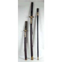 TWO JAPANESE SAMURAI SWORDS